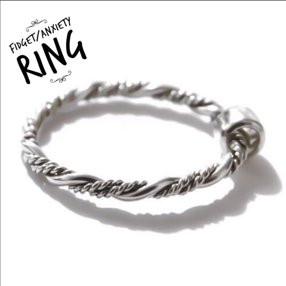 Sterling Silver fidget/anxiety ring